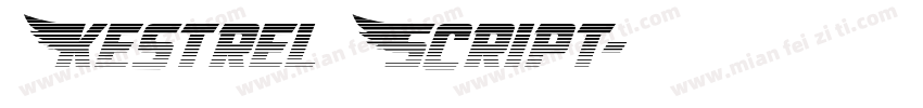 Kestrel Script字体转换